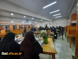 کارگاه به مناسبت 25 اسفند ماه زادروز پروین اعتصامی شاعره بزرگ زبان فارسی در کتابخانه پردیس فاطمه زهرا(س) اصفهان