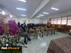 کارگاه به مناسبت 25 اسفند ماه زادروز پروین اعتصامی شاعره بزرگ زبان فارسی در کتابخانه پردیس فاطمه زهرا(س) اصفهان