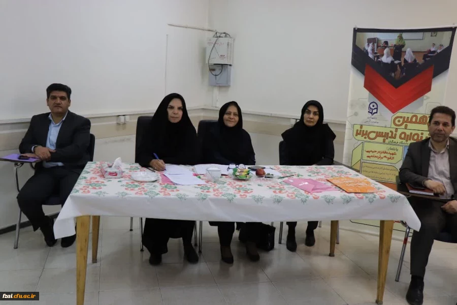 حضور دکتر حمیدرضا کاشفی، معاونت هماهنگی امور پردیس های استان اصفهان در پردیس فاطمه الزهرا(س) و بازدید میدانی از روند برگزاری دومین روز از مرحله استانی جشنواره تدریس برتر در استان 
