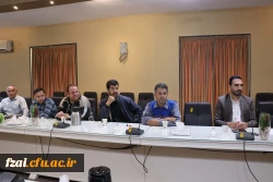 جلسه ی شورای اداری پردیس  فاطمه زهرا(س) با حضور دکتر کاشفی معاون محترم هماهنگی دانشگاه فرهنگیان استان اصفهان 