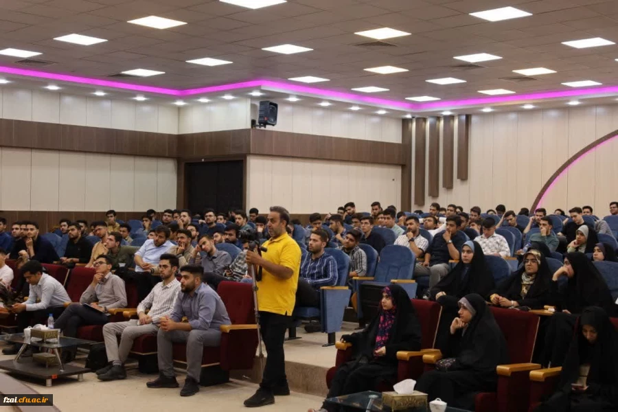 برگزاری کارگاه در مسیر خوشبختی  پردیس فاطمه زهرا (س) اصفهان