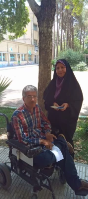 حضور پرشور اساتید، کارکنان، دانشجو معلمان و آحاد مردم در انتخابات ریاست جمهوری  2