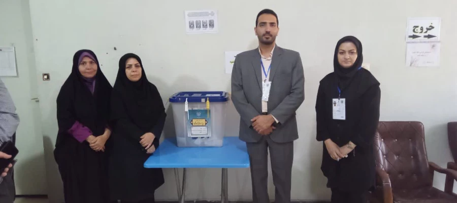 حضور پرشور اساتید، کارکنان، دانشجو معلمان و آحاد مردم در انتخابات ریاست جمهوری  3