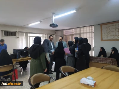 از روز چهارشنبه 13 تیرماه

شروع فرایند ارزیابی تکمیلی دانشجویان جدیدالورپردیس (مصاحبه) فاطمه زهرا (س) اصفهان