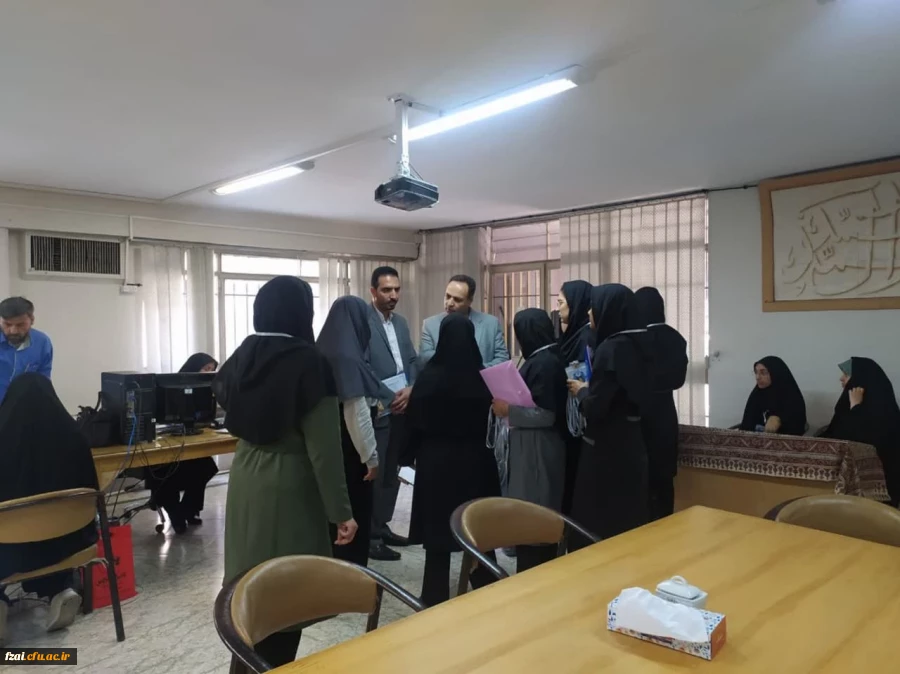 شروع فرایند ارزیابی تکمیلی دانشجویان جدیدالورپردیس (مصاحبه) فاطمه زهرا (س) اصفهان