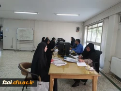 شروع فرایند ارزیابی تکمیلی دانشجویان جدیدالورپردیس (مصاحبه) فاطمه زهرا (س) اصفهان