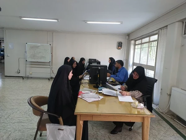 شروع فرایند ارزیابی تکمیلی دانشجویان جدیدالورپردیس (مصاحبه) فاطمه زهرا (س) اصفهان