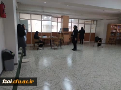 شروع فرایند ارزیابی تکمیلی دانشجویان جدیدالورپردیس (مصاحبه) فاطمه زهرا (س) اصفهان