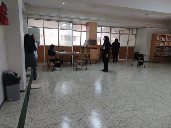 شروع فرایند ارزیابی تکمیلی دانشجویان جدیدالورپردیس (مصاحبه) فاطمه زهرا (س) اصفهان