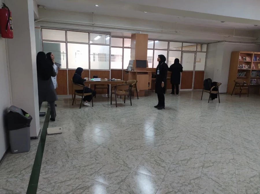 شروع فرایند ارزیابی تکمیلی دانشجویان جدیدالورپردیس (مصاحبه) فاطمه زهرا (س) اصفهان