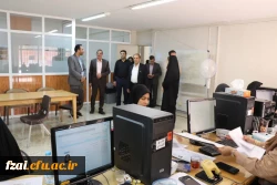 بازدید نماینده نظارت وزارت آموزش و پرورش از پردیس فاطمه زهرا (س) اصفهان