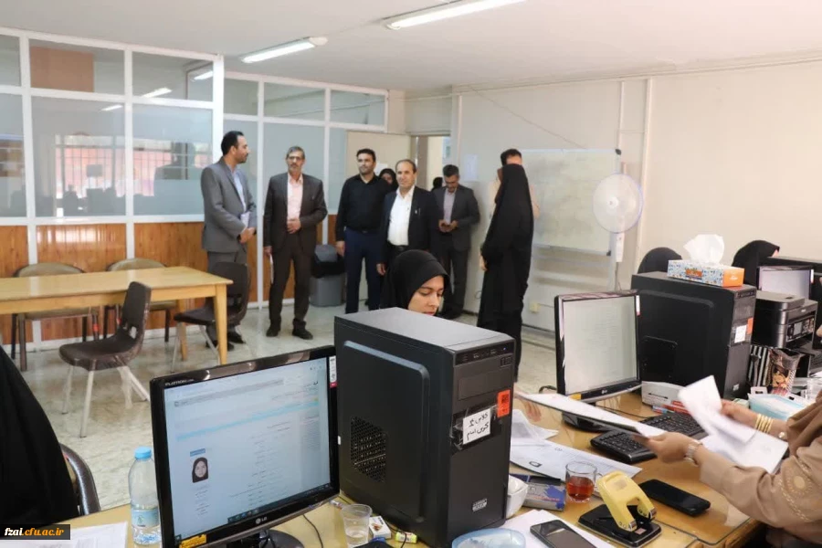 بازدید نماینده نظارت وزارت آموزش و پرورش از پردیس فاطمه زهرا (س) اصفهان