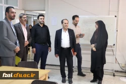 بازدید نماینده نظارت وزارت آموزش و پرورش از پردیس فاطمه زهرا (س) اصفهان