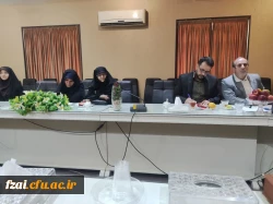 نشست سرپرستان سراهای دانشجویی دانشگاه با علی اکبر کجباف و هیات همراه