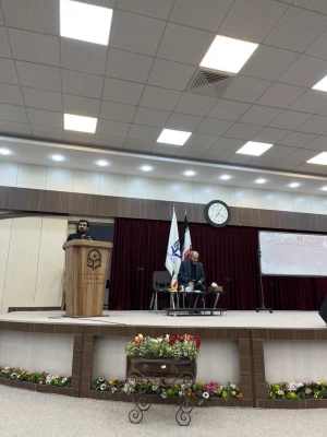 جلسه تبیینی گزینش و حراست با دانشجویان جدید الورود 