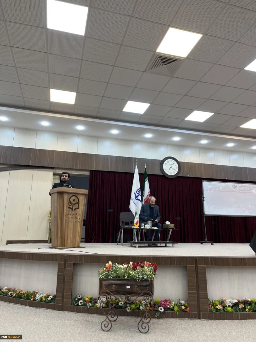 جلسه تبیینی گزینش و حراست با دانشجویان جدید الورود 