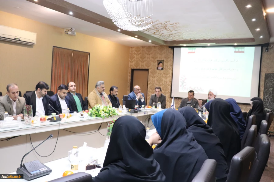 مراسم تکریم سرکار خانم دکتر اکرمی و معارفه سرکار خانم دکتر جلیل آبکنار سرپرست پردیس فاطمه زهرا (س) اصفهان