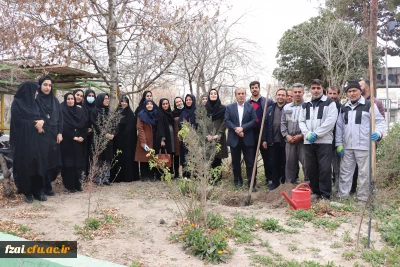 روز درختکاری مبارک باد

آیین کاشت نهال به مناسبت هفته درختکاری در پردیس فاطمه زهرا س برگزار شد