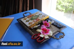 نمایش آثار اساتید هنر دانشگاه فرهنگیان