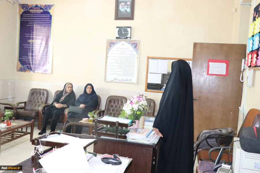 بازدید سرپرست پردیس و معاون آموزشی از مدارس مجری کارورزی