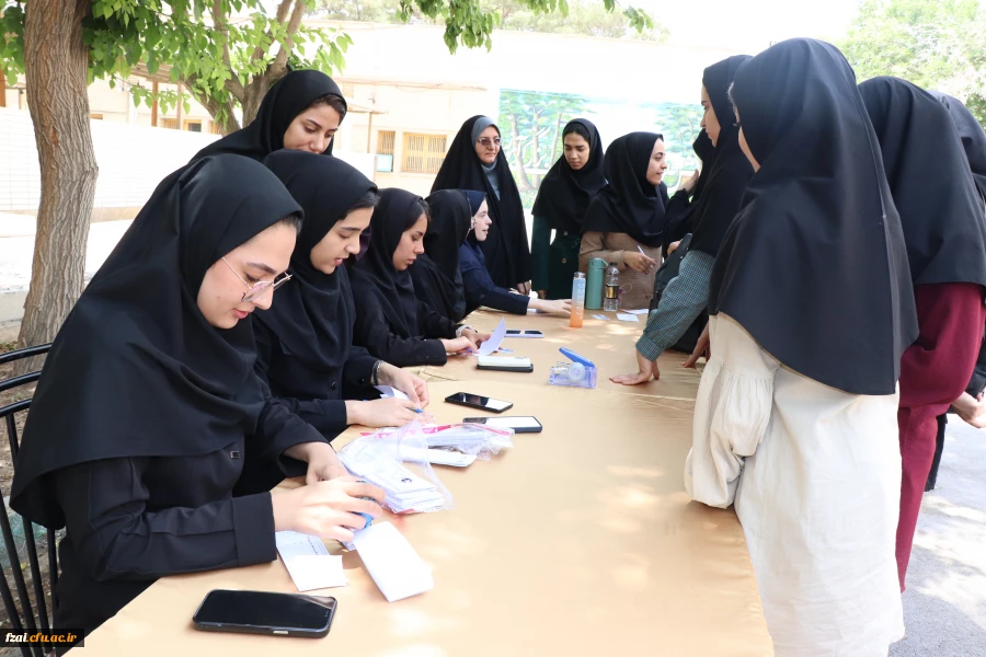 برگزاری انتخابات شورای صنفی پردیس فاطمه زهرا س به روایت تصویر