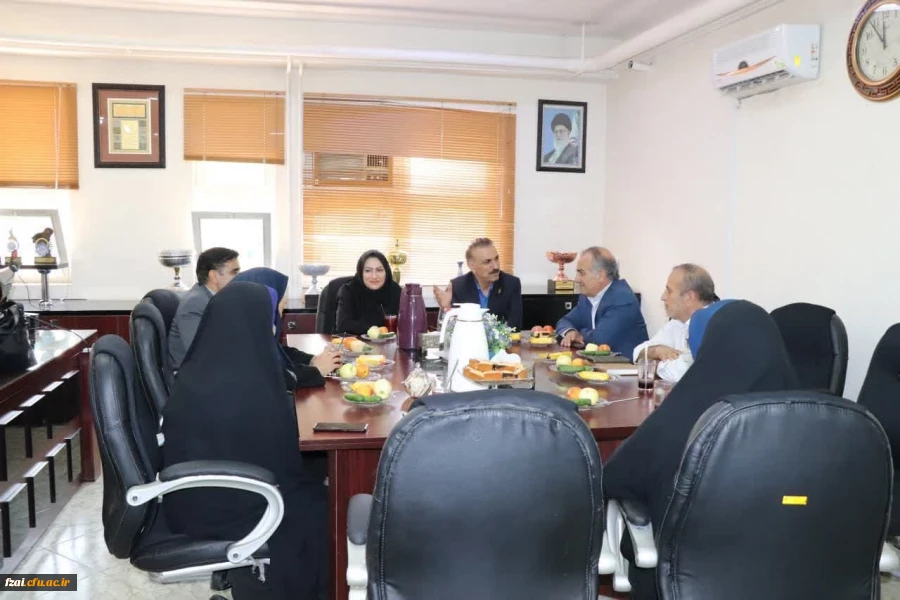 بازدید فرهاد علیپور، معاون آموزشی دانشگاه فرهنگیان کشور و تیم همراه از پردیس فاطمه زهرا(س)  اصفهان