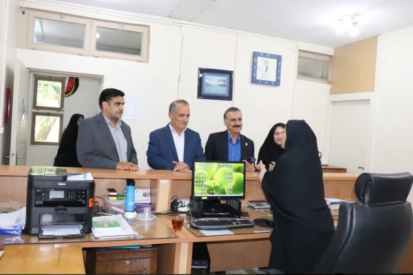 بازدید فرهاد علیپور، معاون آموزشی دانشگاه فرهنگیان کشور و تیم همراه از پردیس فاطمه زهرا(س)  اصفهان