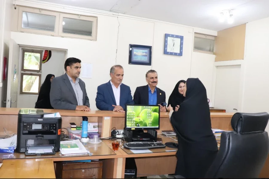 بازدید فرهاد علیپور، معاون آموزشی دانشگاه فرهنگیان کشور و تیم همراه از پردیس فاطمه زهرا(س)  اصفهان