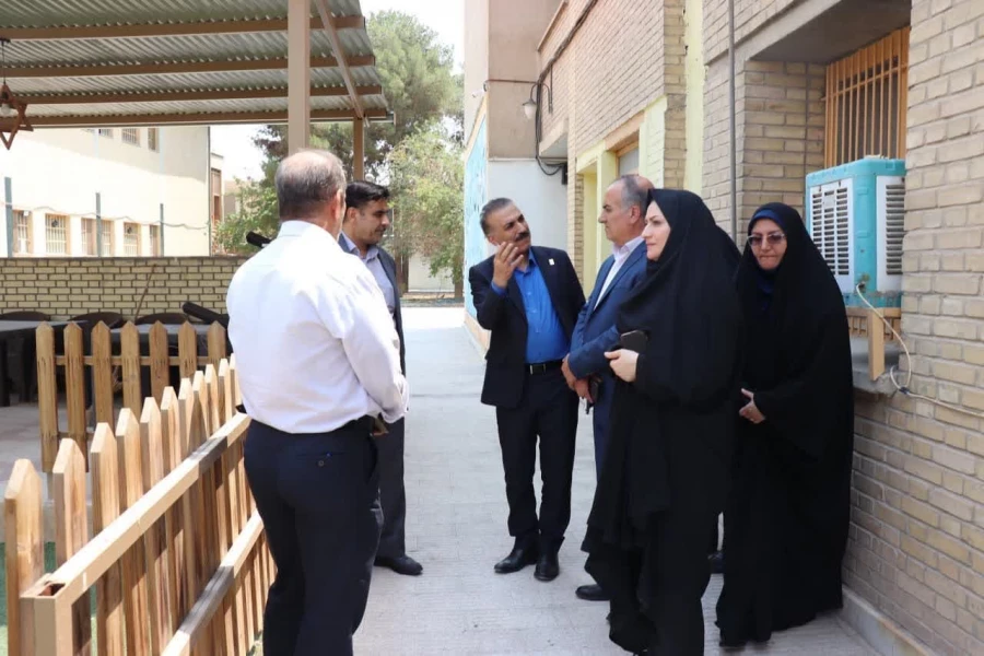 بازدید فرهاد علیپور، معاون آموزشی دانشگاه فرهنگیان کشور و تیم همراه از پردیس فاطمه زهرا(س)  اصفهان