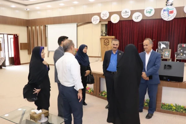 بازدید فرهاد علیپور، معاون آموزشی دانشگاه فرهنگیان کشور و تیم همراه از پردیس فاطمه زهرا(س)  اصفهان