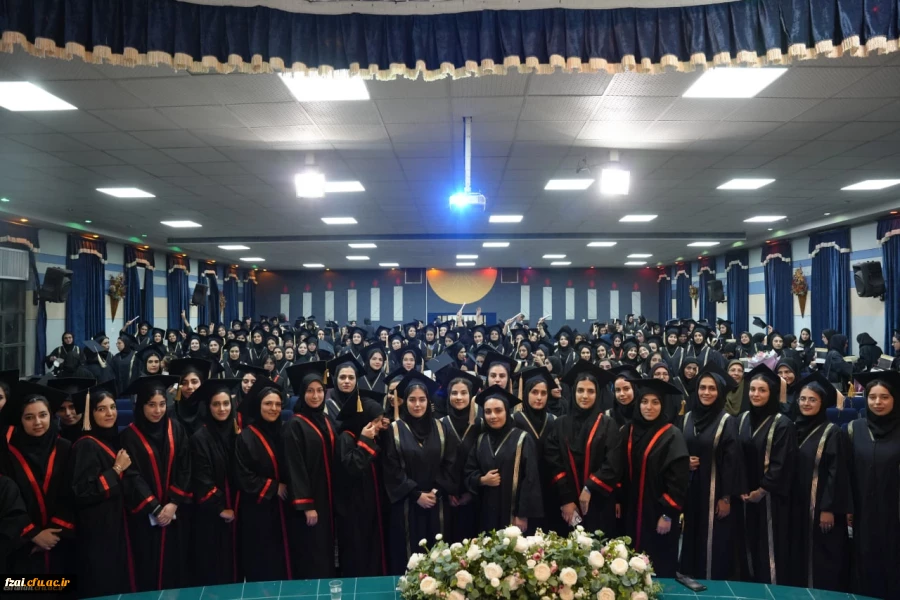 برگزاری جشن دانش آموختگی دانشجومعلمان دختر دانشگاه فرهنگیان استان اصفهان