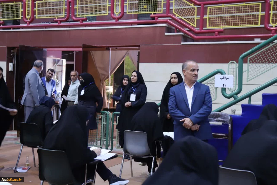 برگزاری آزمون اصلح مهارت آموزان در پردیس فاطمه زهرا(س)  