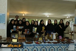 گزارش تصویری و  افتتاح نمایشگاه دستاوردهای  ناشنوایان در پردیس فاطمه زهرا س اصفهان