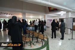 گزارش تصویری و  افتتاح نمایشگاه دستاوردهای  ناشنوایان در پردیس فاطمه زهرا س اصفهان