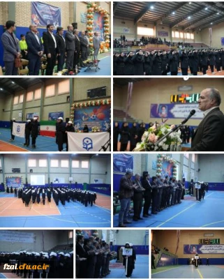 افتتاحیه چهارمین لیگ ورزشی درون دانشگاهی دانشگاه فرهنگیان اصفهان به طور همزمان در سراسر کشور برگزار شد. 