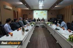 جلسه تکریم و معارفه معاونین آموزشی و پژوهشی و دانشجویی فرهنگی و اهدای ابلاغ سرپرست دانشکده علوم تربیتی (فاطمه زهرا (س) دانشگاه فرهنگیان استان 