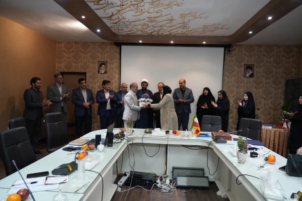 جلسه تکریم و معارفه معاونین آموزشی و پژوهشی و دانشجویی فرهنگی و اهدای ابلاغ سرپرست دانشکده علوم تربیتی (فاطمه زهرا (س) دانشگاه فرهنگیان استان 