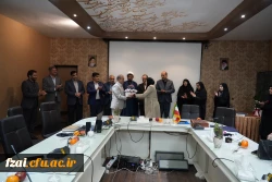 جلسه تکریم و معارفه معاونین آموزشی و پژوهشی و دانشجویی فرهنگی و اهدای ابلاغ سرپرست دانشکده علوم تربیتی (فاطمه زهرا (س) دانشگاه فرهنگیان استان 