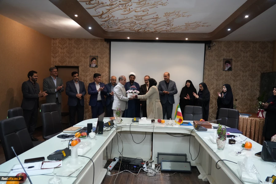 جلسه تکریم و معارفه معاونین آموزشی و پژوهشی و دانشجویی فرهنگی و اهدای ابلاغ سرپرست دانشکده علوم تربیتی (فاطمه زهرا (س) دانشگاه فرهنگیان استان 