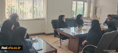 دیدار اعضای شورای صنفی با معاونت آموزشی پردیس فاطمه زهرا(س) 