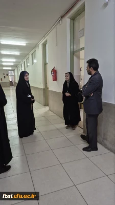 بازدید معاونان پردیس فاطمه زهرا س اصفهان از شعبه پردیس واقع در کوی امام