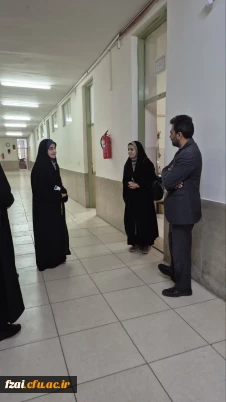 بازدید معاونان پردیس فاطمه زهرا س اصفهان از شعبه پردیس واقع در کوی امام