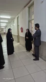 بازدید معاونان پردیس فاطمه زهرا س اصفهان از شعبه پردیس واقع در کوی امام