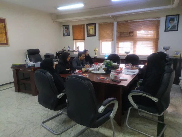 جلسه کمیته فرهنگی دانشکده علوم تربیتی حضرت فاطمه زهرا س