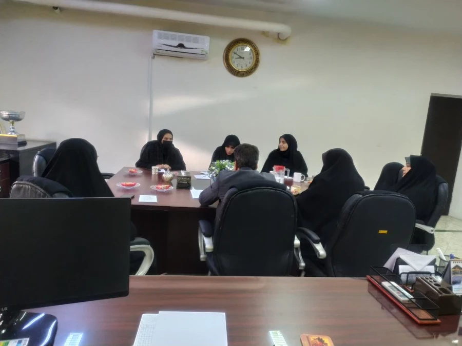 جلسه کمیته فرهنگی دانشکده علوم تربیتی حضرت فاطمه زهرا س