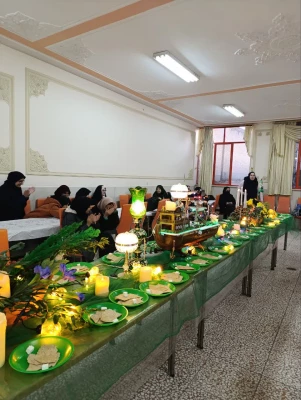 از یلدا، می آموزیم که امید به آینده داشته باشیم و در برابر سختی ها تسلیم نشویم
یلدا در پردیس فاطمه زهرا س اصفهان 6