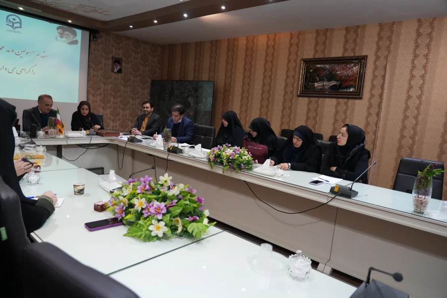 بازدید هیئت نظارت وزارت علوم و تحقیقات و فنآوری از پردیس فاطمه زهرا س اصفهان