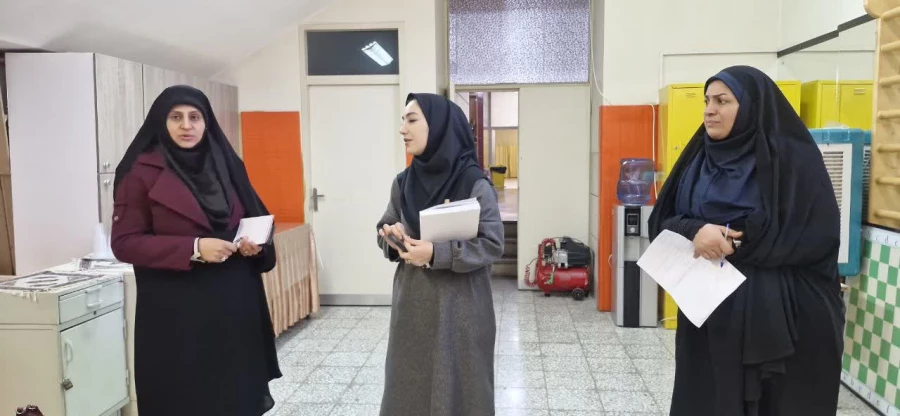 بازدید هیئت نظارت وزارت علوم و تحقیقات و فنآوری از پردیس فاطمه زهرا س اصفهان