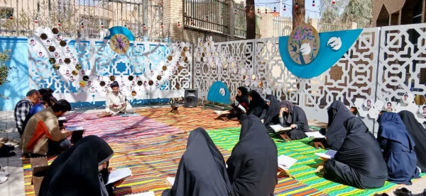 محفل نورانی انس با قرآن کریم هر روز  با حضور همکاران دانشکده علوم تربیتی  