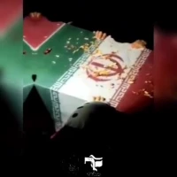 تشییع شهدای گمنام به مناسب ایام فاطمیه ( س) در پردیس فاطمه زهرا (س) اصفهان